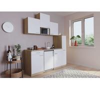Cucina Minicucina Cucina Lineare Quercia Bianco Luis 180 CM Respekta