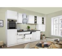 Cucina Monoblocco Senza Maniglie Bianca Lorena 380 cm respekta