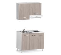 Cucina monoblocco Zagabria 120 cm olmo Olmo