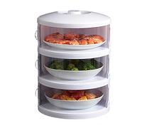 Cucina multistrato trasparente impilabile copertura alimentare isolante antipolvere anti-lancia tenda raccolta domestica coperture vegetali da animali per frigorifero copertura giardino freddo piatto