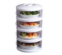 Cucina multistrato trasparente impilabile copertura alimentare isolante antipolvere anti-lancia tenda raccolta domestica coperture vegetali da animali per frigorifero copertura giardino freddo piatto
