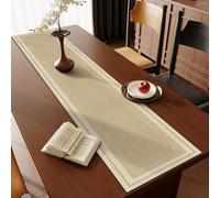 Cucina Pelle runner tavola decorativo, moderno Computer tavolo Cuscino, caffè runner tavolo, Tavolo da pranzo runner tavola, Tutte le stagioni, per feste, celebrazioni, incontri.