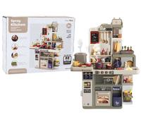 Cucina per bambini con luci, suoni e vapore con accessori