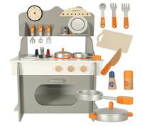 Cucina per bambini in legno con accessori