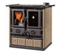 Nordica Cucina legna Nordica 7013115 ROSETTA 5.0 VST Maiolica Tortora