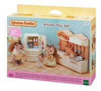 Cucina rustica con frigorifero