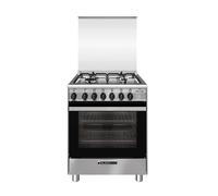 Glem Gas - Cucina Sa664mi6 Classe A-inox GLEM GAS