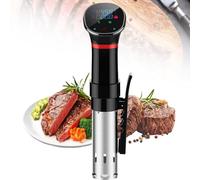 Cucina Sous Vide 1100W, circolatore ad immersione di precisione con LED (25℃~92,5℃) e controllo timer, ciclo dell'acqua 3D per uso domestico e ristoranti