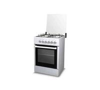 Cucina STAYLUX 4 Fuochi a Gas Forno elettrico 60x60cm Bianca LF663S-40F