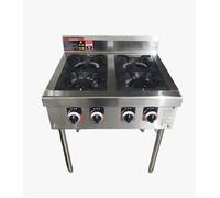 Cucina STAYLUX 4 Fuochi Industriale 75 cm Inox