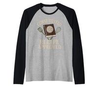 Cucina Strega Erbe Magiche Chiaro di Luna Cucina Vibes Pagane Maglia con Maniche Raglan
