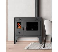 Cucina Stufa a Legna con Forno Ghisa Top - Retro Eco - 7 kw [EEK: A+]