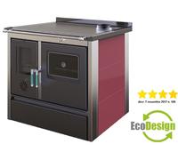 CUCINA STUFA A LEGNA K-LINE EXCLUSIVE INOX Kw 11,91 con forno
