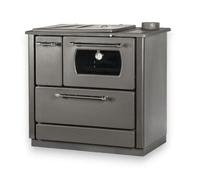 CUCINA STUFA A LEGNA K-LINE POPULAR NERA 9 KW 93X58XH90 CM (38882)