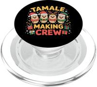Cucina Tamale Making Crew Navidad Posada Familia Fiesta Fun PopSockets PopGrip per MagSafe