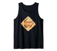 Cucina Tipica per l'Italia Ravioli Pasta Food Lover e Chef Canotta