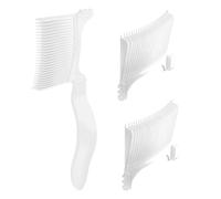 Cucinali di capra di dissolvenza taglio di capelli - Caper Blending Beint, Barber Hair Cutting Guide set | Cornici antistatiche piatte e curve per bordi di spinta, accessori da parrucchiere
