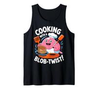Cucinare con Un Blob-Twist Cute Chef Design Canotta
