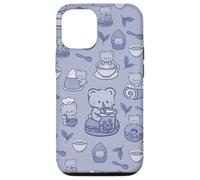 Cucinare Cucina Divertente Cucina Blu Desserts Tea Orso Kawaii Custodia per iPhone 12/12 Pro