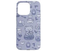 Cucinare Cucina Divertente Cucina Blu Desserts Tea Orso Kawaii Custodia per iPhone 15 Pro Max