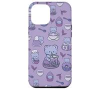 Cucinare Cucina Divertente Cucina Viola Desserts Tè Kawaii Orso Custodia per iPhone 12 Pro Max