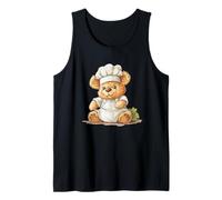 Cucinare e sorridere con questo felice orso da cucina Canotta