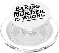 Cucinare perché l'omicidio è sbagliato PopSockets PopGrip per MagSafe