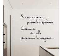 Cucini sempre adesivi murali autoadesivi intagliati in cucina 58x70cm