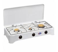 CUCININO FORNELLO A GAS 3 FUOCHI GRANDE GRIGLIA FILO 5324C GAS METANO 71CM