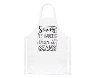 Cucire È Più Difficile Di Quanto Sembri Grembiule Da Cucina Per Mamma Divertente