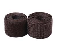 Cucire il nastro a strappo, Nastro da cucire con, larghezza 25 mm, strisce di nylon retro non autoadesivo, fissaggio in tessuto, nastro ad incastro(Coffee,25MM x 10 Yards)