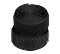 Cucire il nastro a strappo, Nastro in da 25 mm cucire, strisce in tessuto di nylon non autoadesivo for abbigliamento, scarpe, artigianato(Black,25MM x 10 Yards)