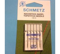 Cucire Spezialnadeln Schmetz Aghi 130 N 14/90 Topstitch Abstepparbeiten