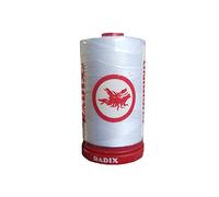 Cucirini tre stelle Filo Radix 1000 yds (Bianco, 1x)
