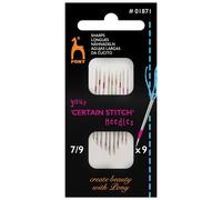 Cucito a Mano Alcuni Punto Sharps Aghi Pony Misura 7-9 Confezione 9 P01871