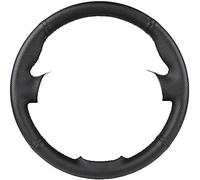 Cucito a Mano Nero Coprivolante Per Mini (Hatchback/Per R56/R57) 2006-2013 Linea Blu Copri Volante in Pelle con Ago e Filo Traspirante e Antiscivolo