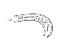 Cucito Francese Curve Righello Fashion Design Pattern Making Giromanica Curva