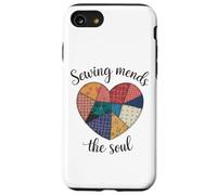 Cucito ripara l'anima donne ragazze quilting fogna sarta Custodia per iPhone SE (2020) / 7 / 8
