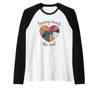 Cucito ripara l'anima donne ragazze quilting fogna sarta Maglia con Maniche Raglan