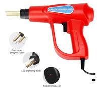 Cucitrice A Caldo Saldatrice Di Plastica Paraurti In Plastica Saldatore Strumenti For Garage Paraurti For Auto Kit Di Riparazione Pistola For Saldatore In PVC Facile e Potente(Red,600 Pcs)