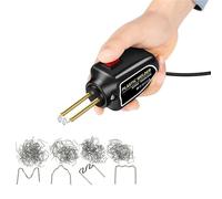 cucitrice calda Mini saldatore portatile per plastica da 100 W, pistola termica, kit per pinzatrice a caldo per riparazione paraurti auto