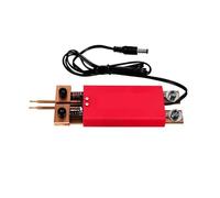 cucitrice calda Penna per saldatura a punti, saldatrice a punti integrata, portatile, con grilletto automatico per batteria 18650.(Red)