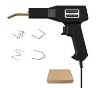 cucitrice calda Pistola Per Saldatura In Plastica Per, Kit Di Strumenti Per La Riparazione Di Saldature A Fusione Termica, Macchina Per Piantare Chiodi In Plastica(Black)