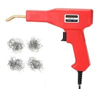 cucitrice calda Pistola sparachiodi a caldo con 200/400/800 chiodi, kit di riparazione paraurti auto, strumento per crepe, macchina per saldatura in PVC(400pcs)