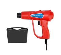 Cucitrice CALDA Saldatore Di Plastica Pistola Termica 70W Saldatrice Di Plastica Paraurti Saldatore Graffette Paraurti Riparazione Kit Di Strumenti For Auto Facile Da Usare(Red1 Kit 2)