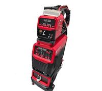 cucitrice calda Saldatrice MIG LCD, saldatrice elettrica portatile, kit di strumenti per la riparazione delle saldature