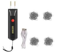 cucitrice calda Strumento portatile MINI da 100 W per la riparazione di crepe in plastica calda, riparazione di paraurti per automobili, 200 chiodi per saldatura(Plastic Welder Kit)