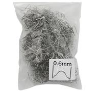 cucitrice calda Strumento portatile MINI da 100 W per la riparazione di crepe in plastica calda, riparazione di paraurti per automobili, 200 chiodi per saldatura(Only Weld nail C)