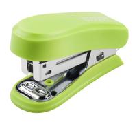 Cucitrice compatta Novus Mini - Fino a 12 fogli - Pinzatura chiusa e aperta - Include 320 punti metallici - Colore verde