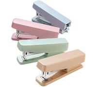 cucitrice, Cucitrice manuale for casa, cucitrici for ufficio, 4 confezioni, cucitrice portatile, multifunzionale, da tavolo, 12 fogli, for e scuola